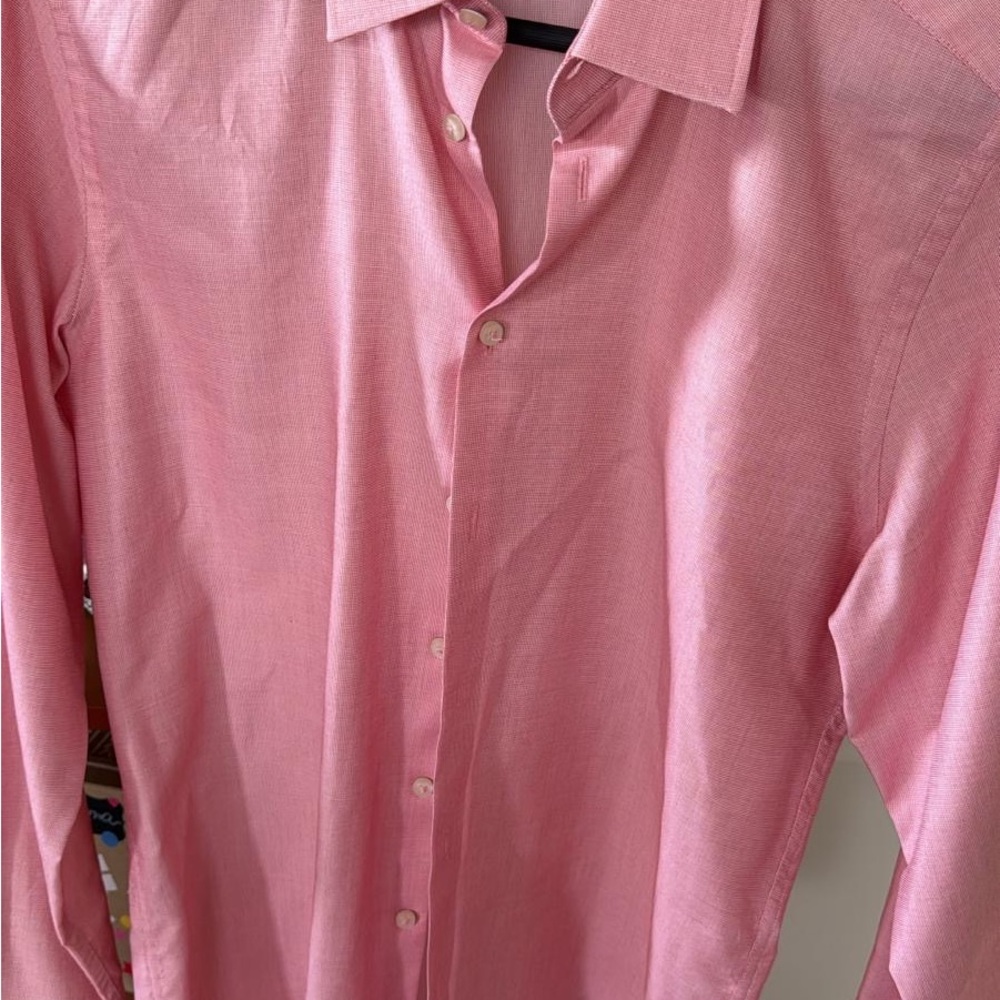 Strellson Pink Casual Button Down Shirt